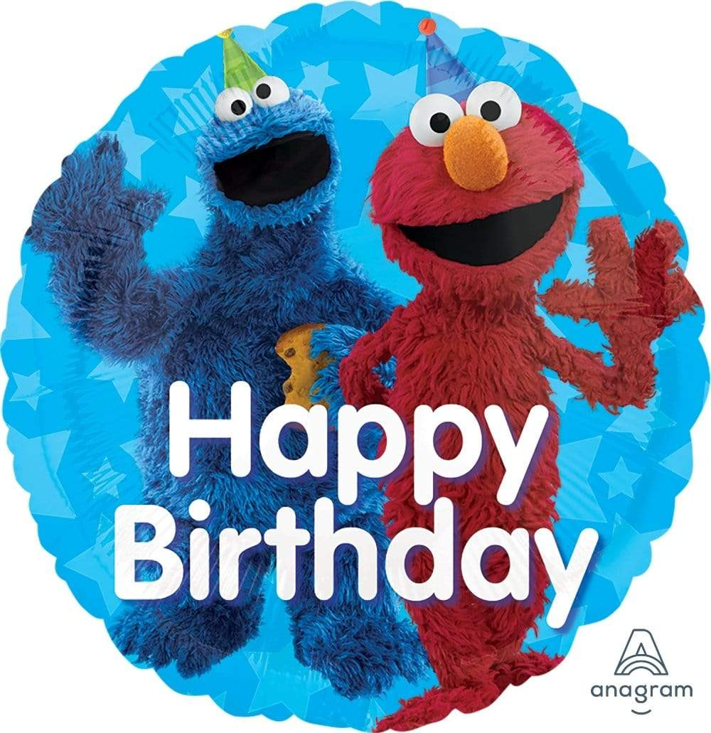 Sesame Street “ Happy Birthday” Mylar