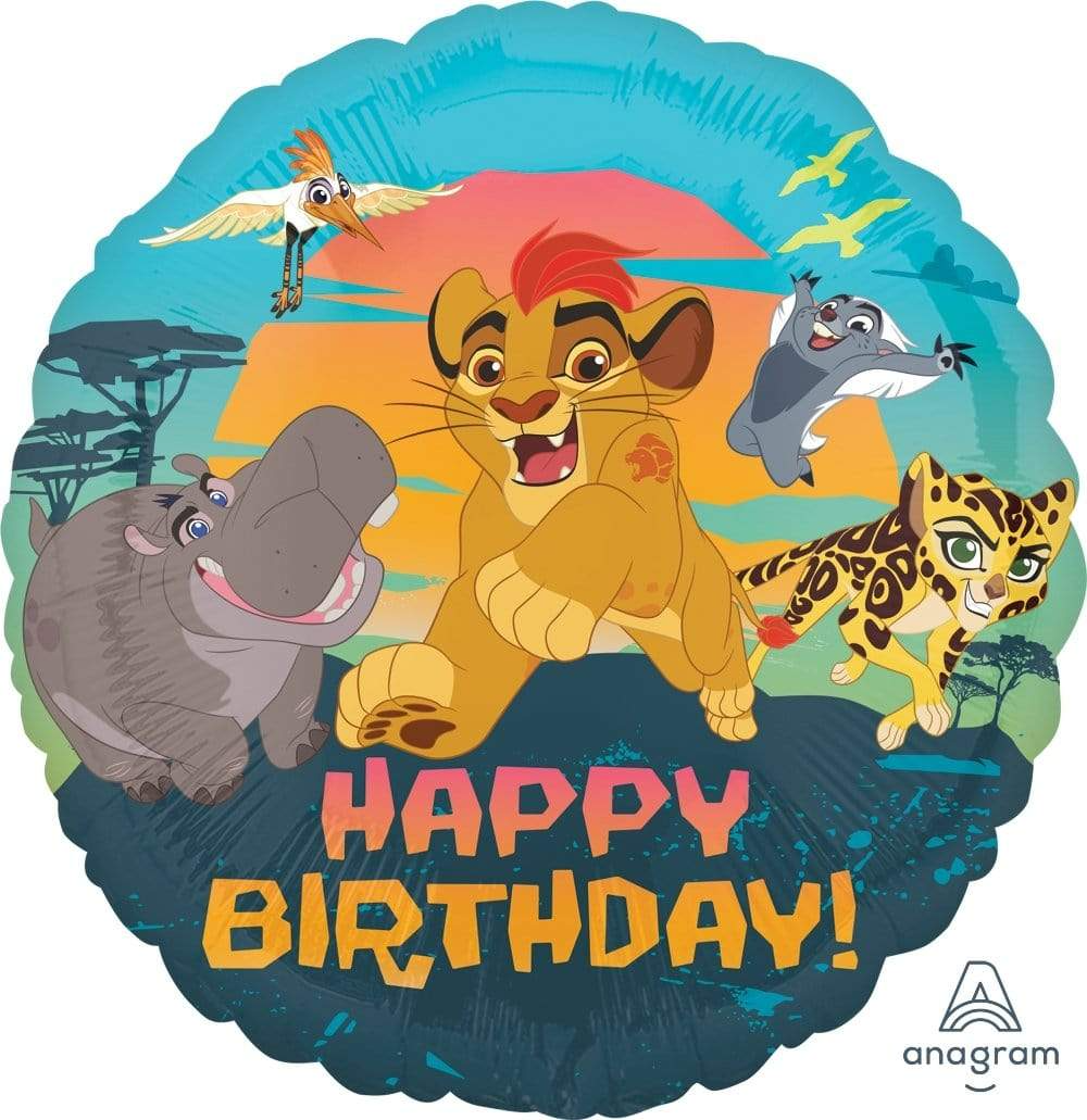 Lion king  “ happy birthday” Mylar