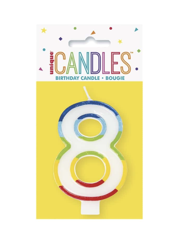 #8 colorful candle