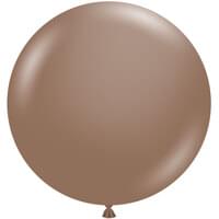 Tuftex Latex Balloon Cocoa Designer 17in  – 4 pieces