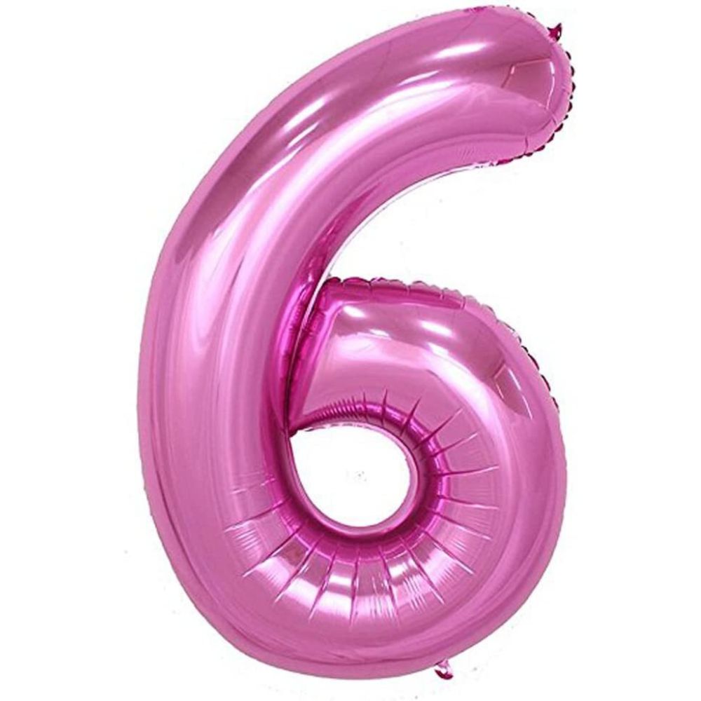 #6 Pink  balloon shape
