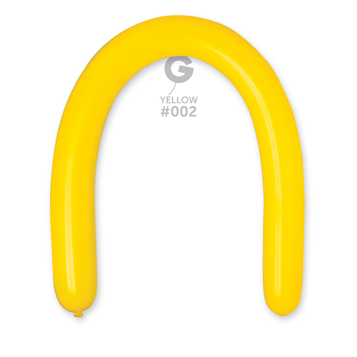 G-350 Yellow #002 latex balloons
