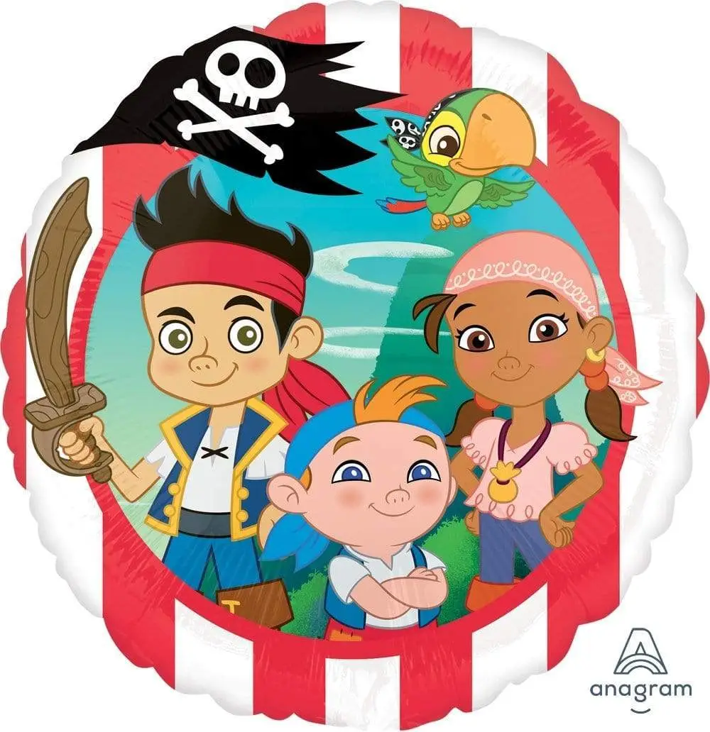 Jake and the Never Land Pirates Mylar balloon