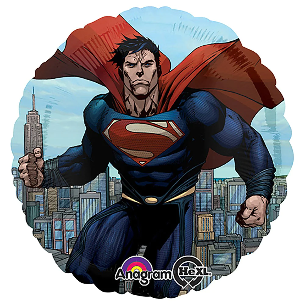 Superman Mylar balloon