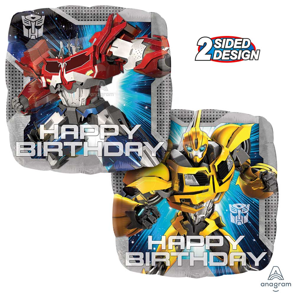 Transformers Animated HBD Balloon