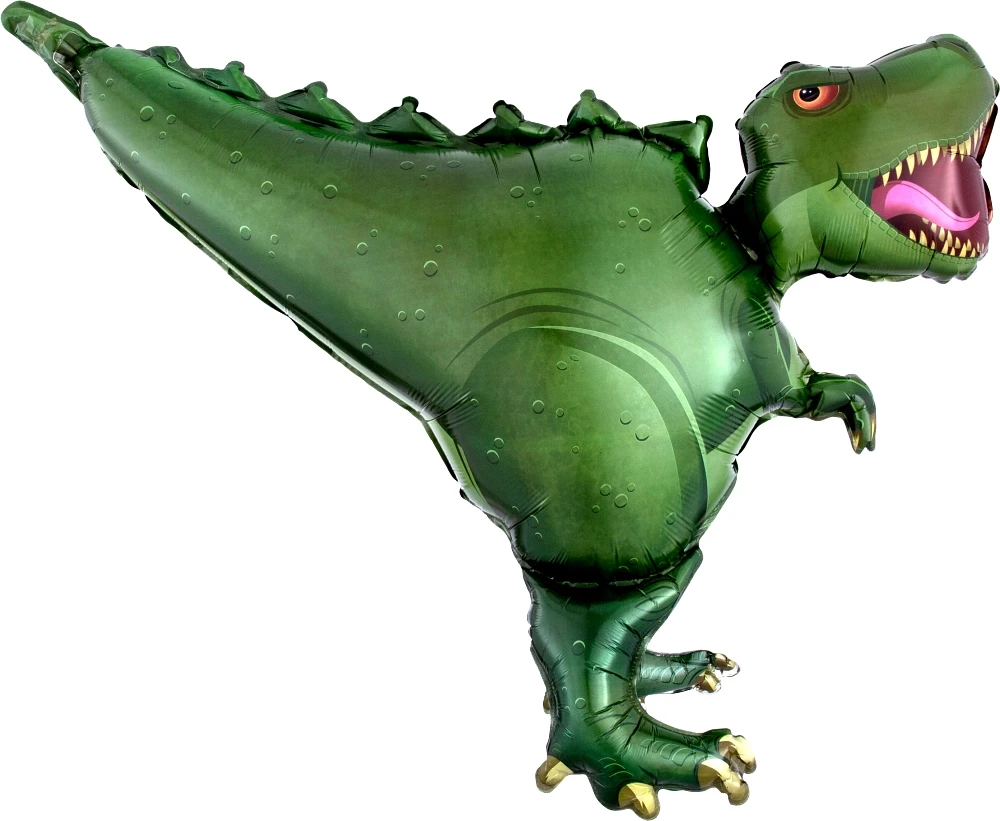 T-Rex Dinosaur Shape Mylar Balloon
