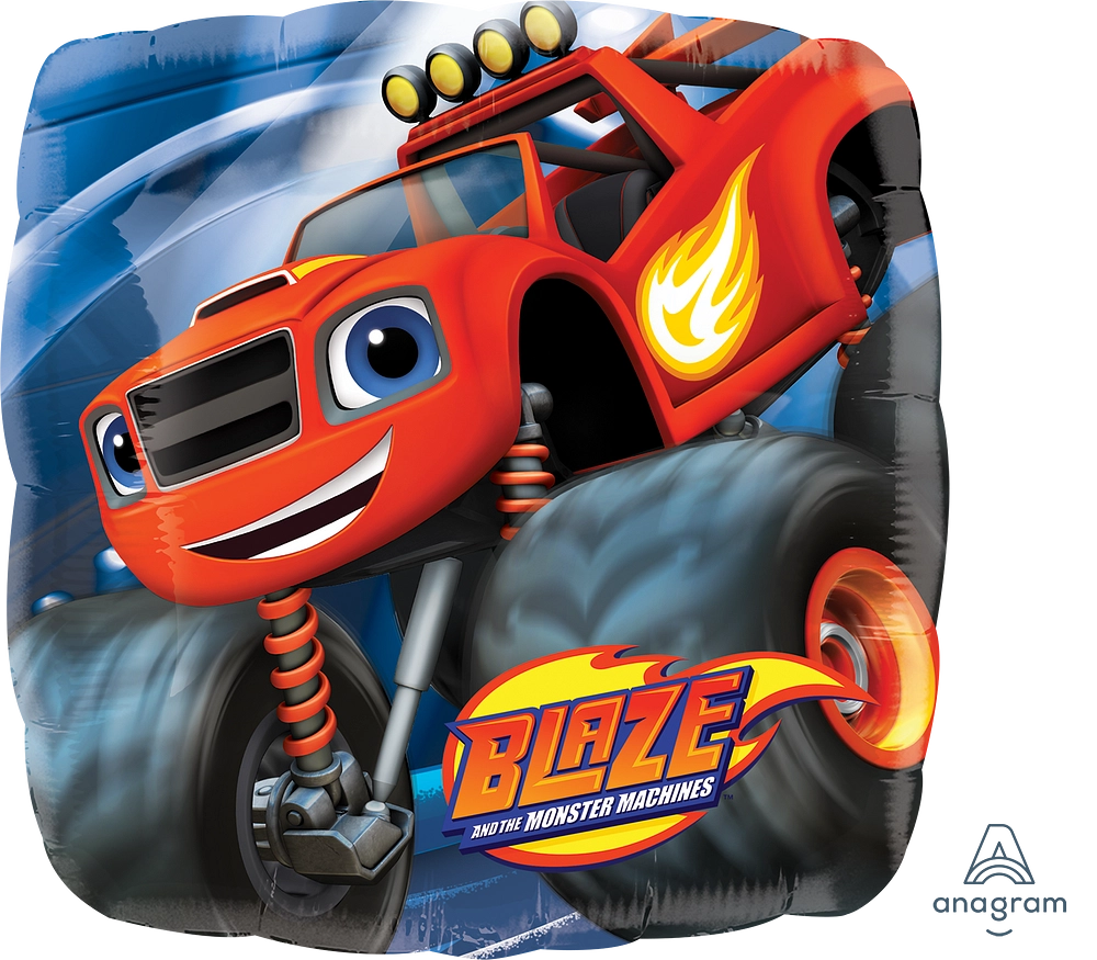 Blaze and the monster machines mylar