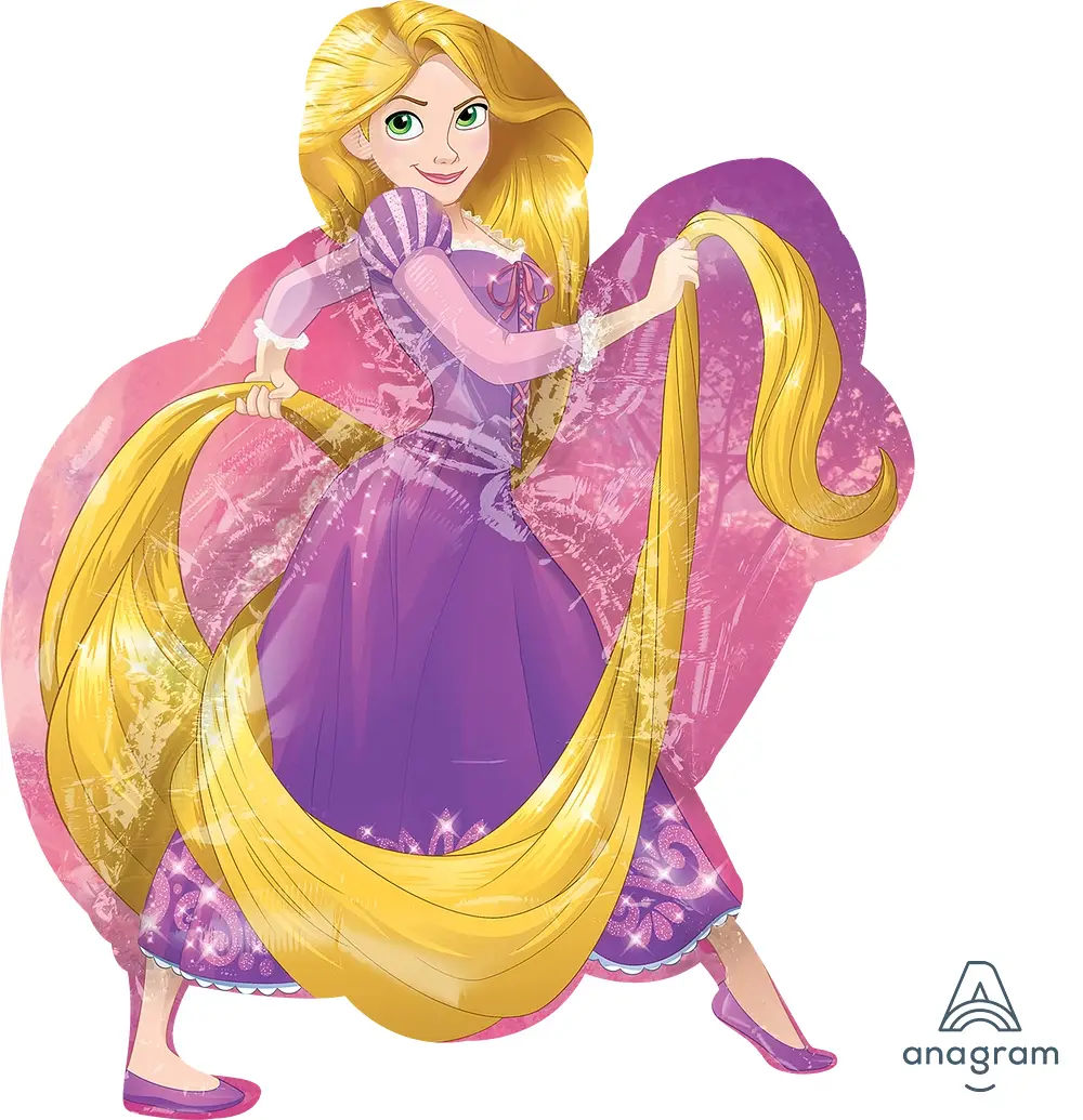 Rapunzel Shape balloon