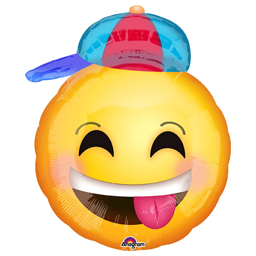 Tongue out emoji jr shape