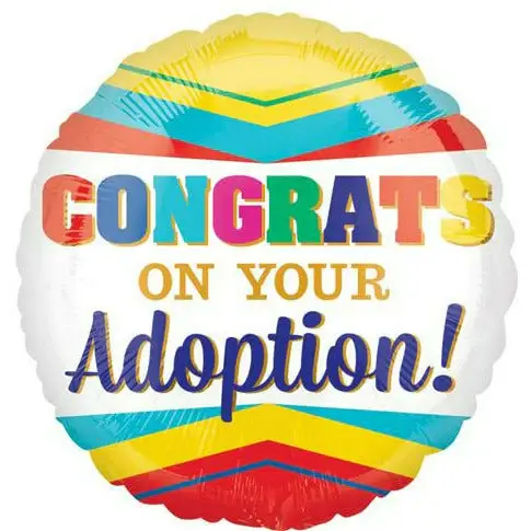 Congrats on your adoption mylar