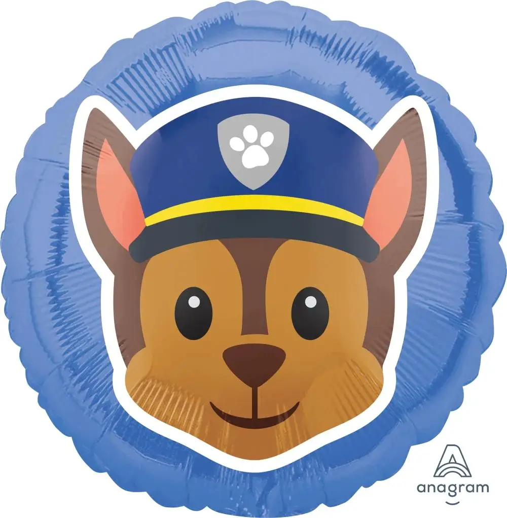 Paw patrol chase mylar 17in