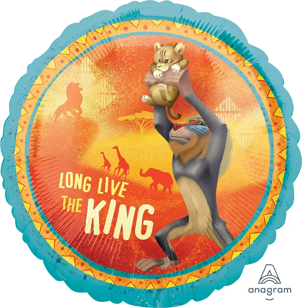 Lion king Mylar balloon