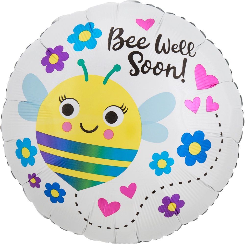 Bee Well Soon Mylar