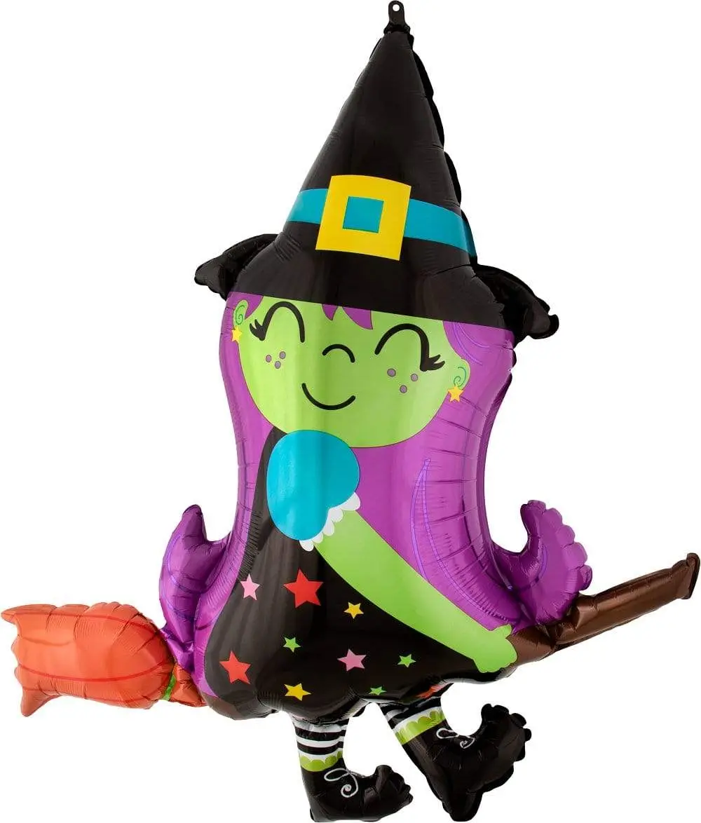 38 inch Witch on a broom