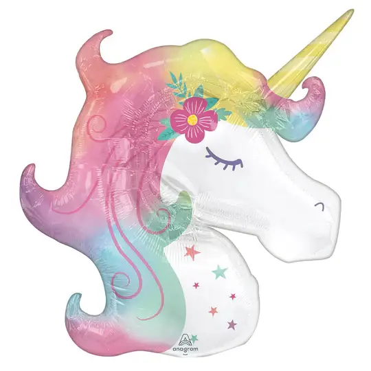 33” unicorn mylar shape