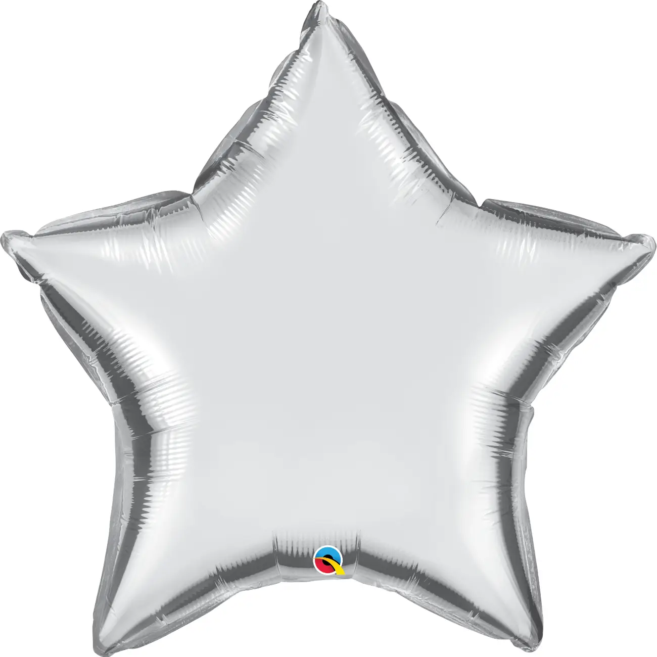 36” Silver star foil shape
