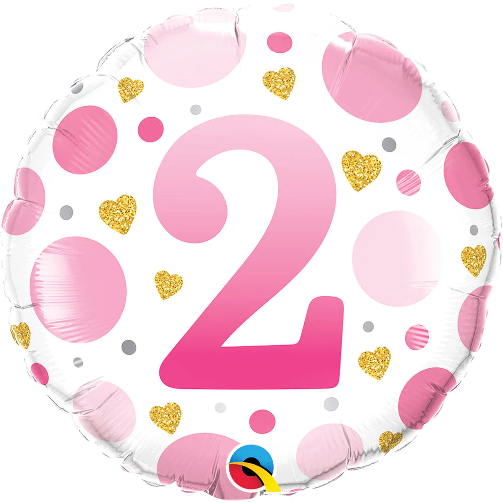 Birthday pink dots #2