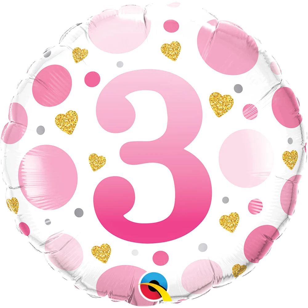 Birthday pink dots #3