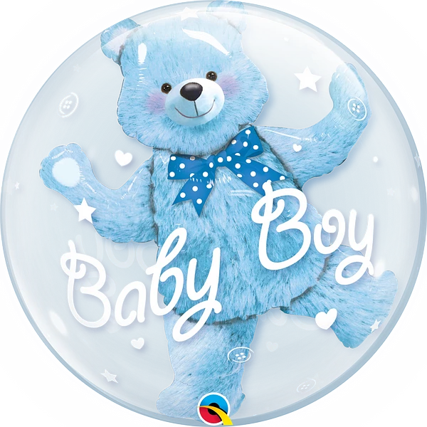 Bear Baby Boy Bubble balloon