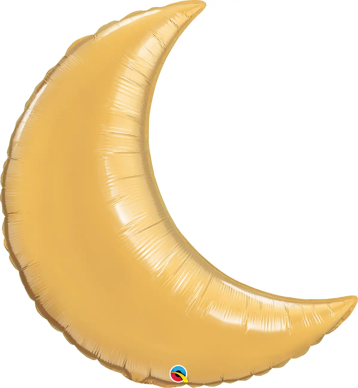 36” Gold half moon shape