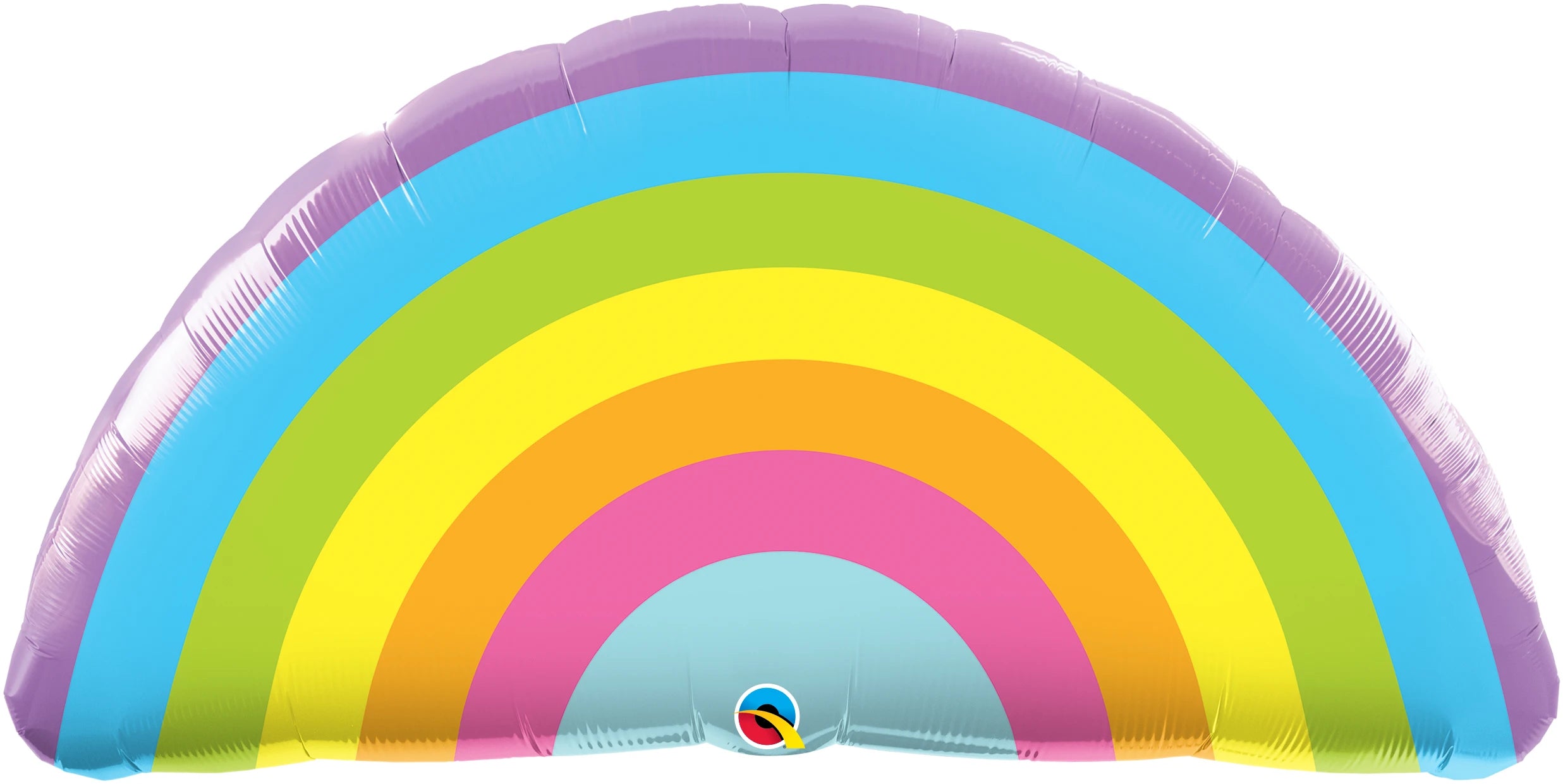 Rainbow shape balloons