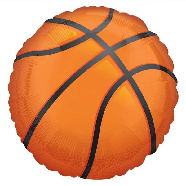 BASKETBALL SHAPE BALLOON 28in