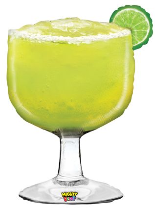 Margarita Drink shape balloon 40in