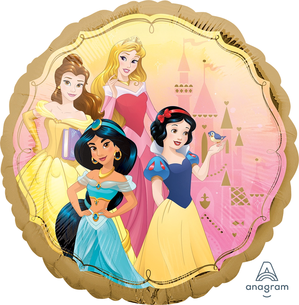 Princess Once Upon Time Mylar balloon 17in