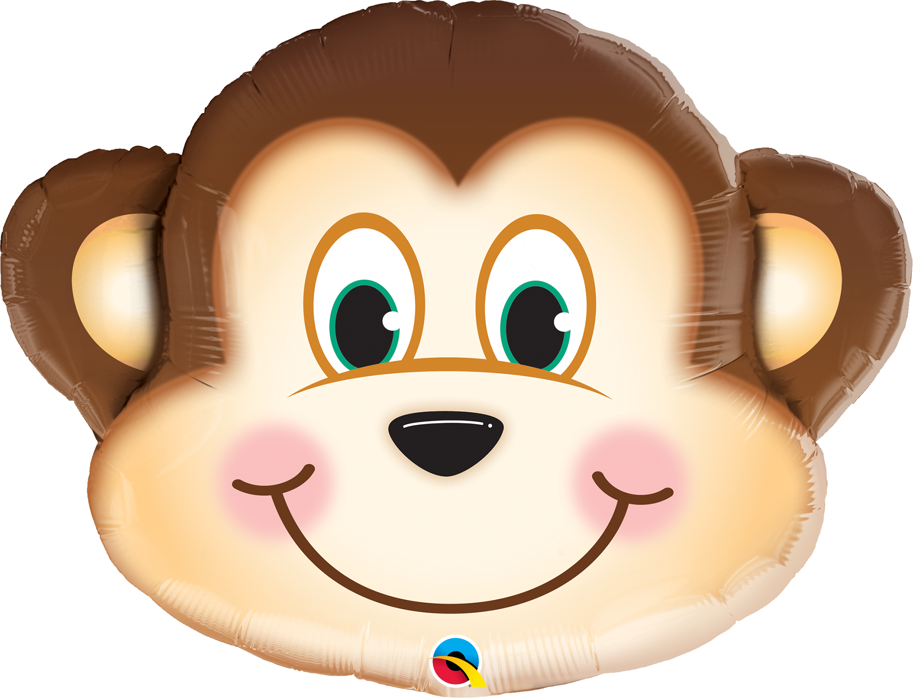 Monkey head shape balloon 35in