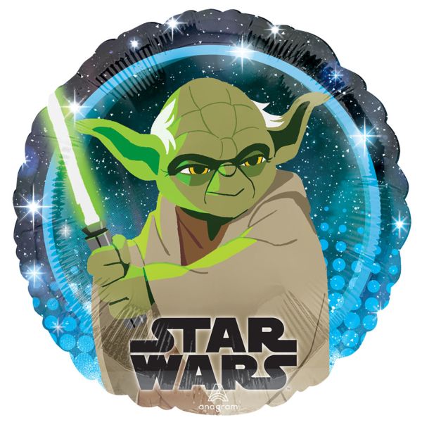 Yoda Mylar balloon 18in