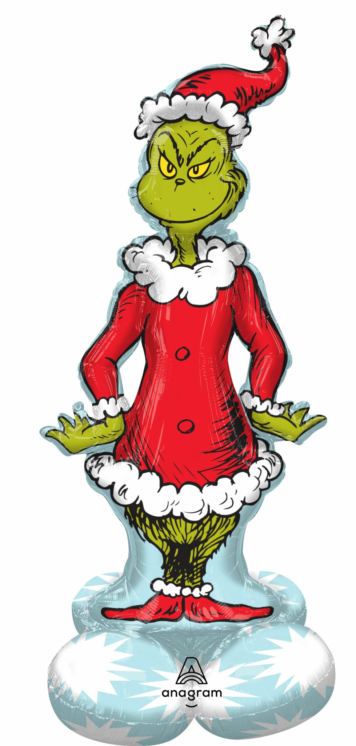 59” The Grinch Air Filled Decorative Balloon