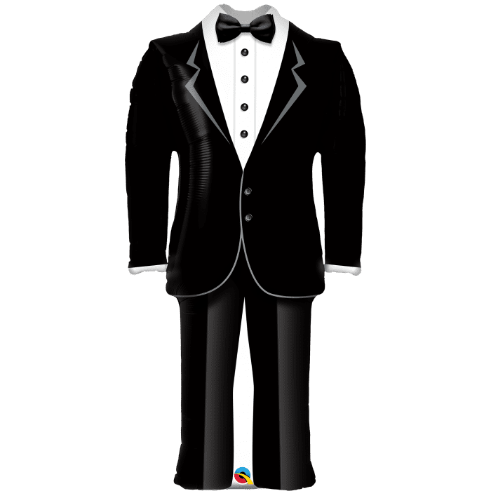 Groom tuxedo Shape balloon 18in