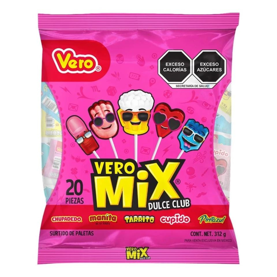 Vero Paleta Mix Sweet 20Ct