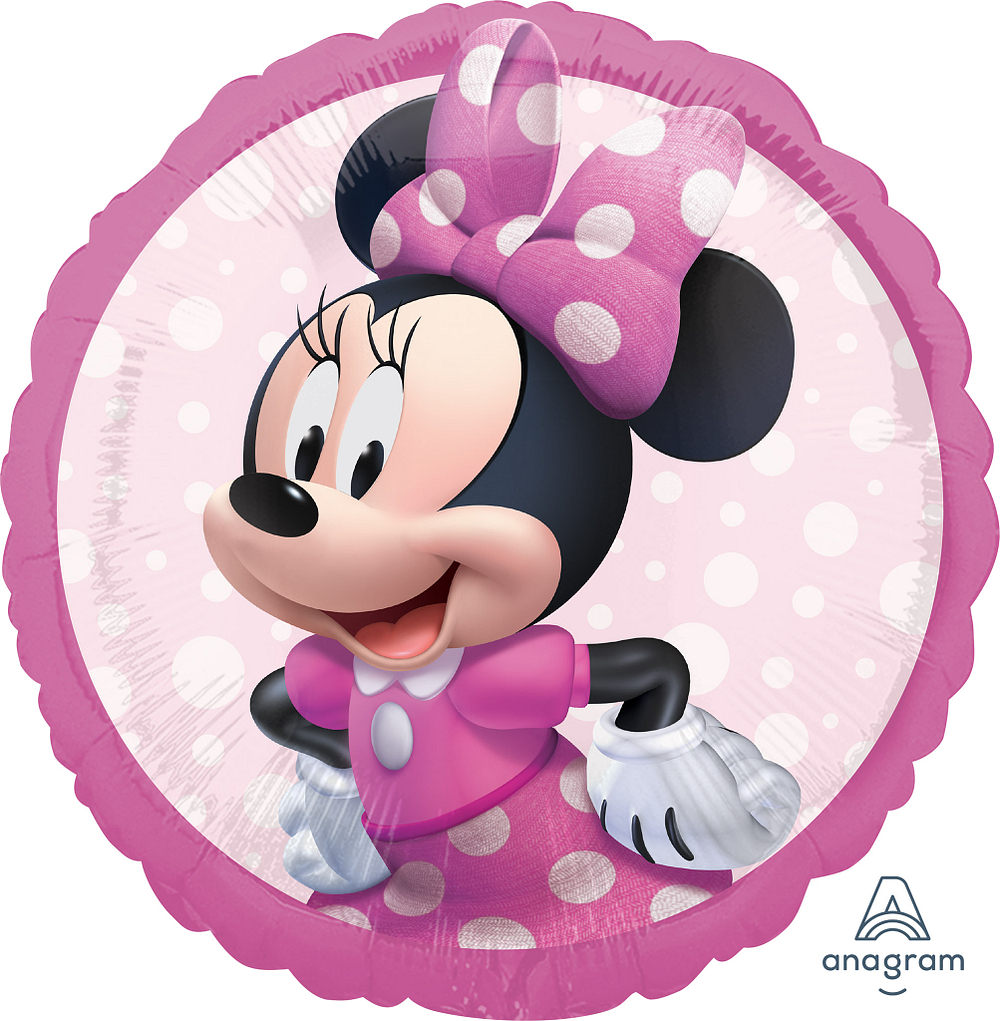 17″ Minnie Mouse Forever Mylar balloon