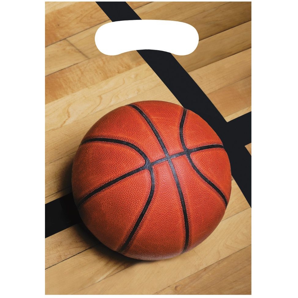 Basketball loot bags 8 pzs