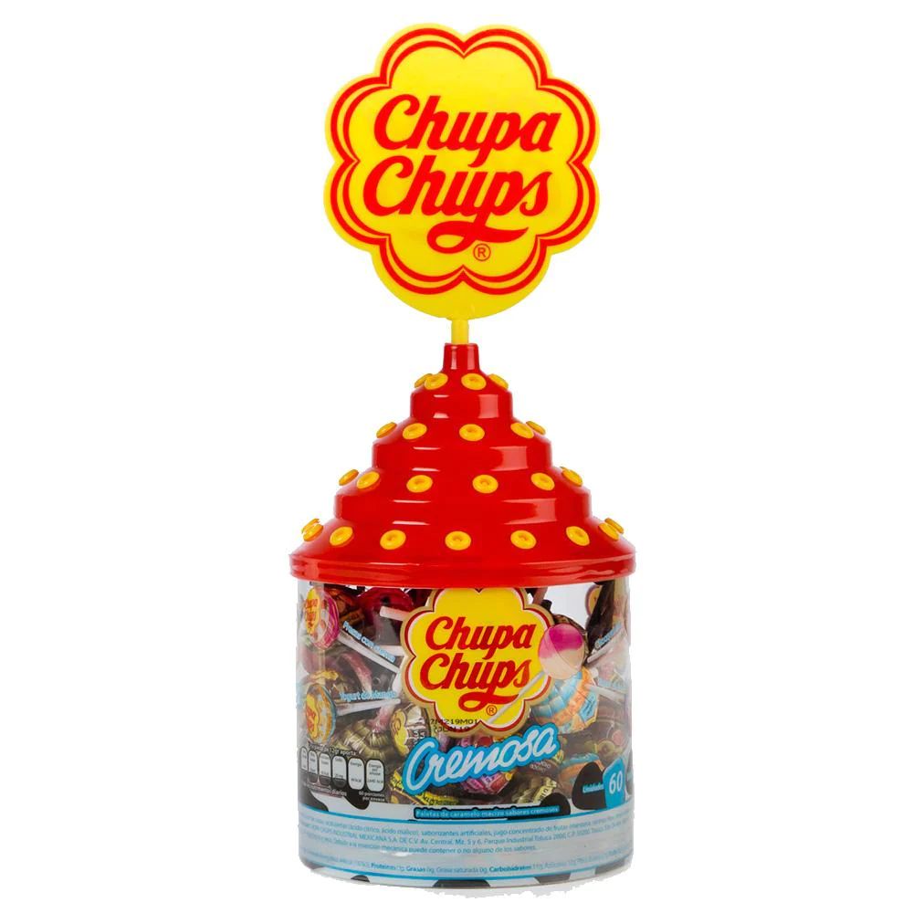 Chupa Chups Cremosa Lollipops 60ct