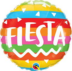 18″ Fiesta” colorful Mylar