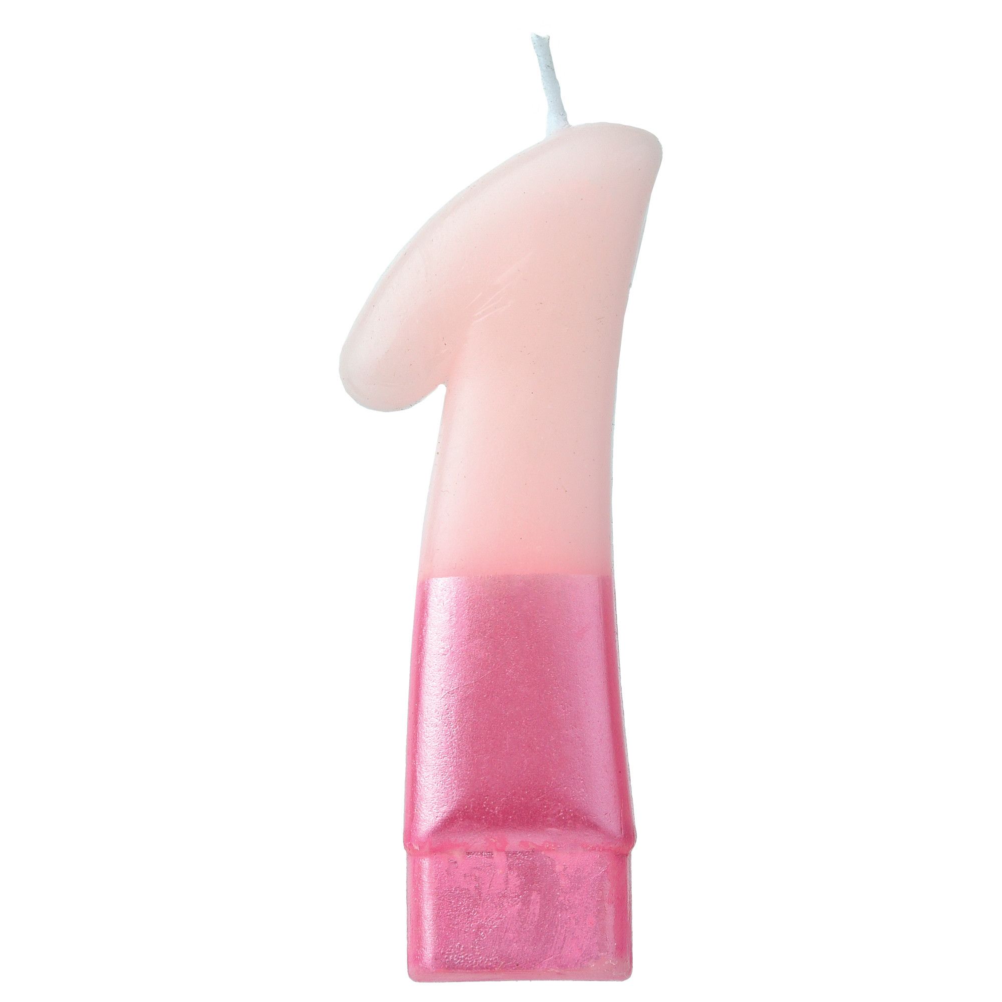 #1 Pink ombre candle