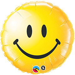 18″ Smiley Face Yellow