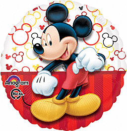 17″ Mickey Portrait classic  mylar