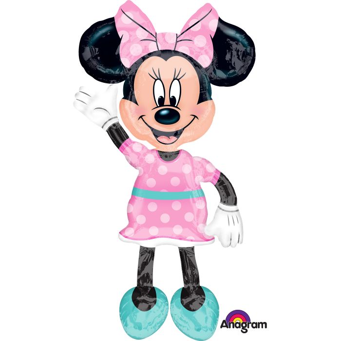 54 Disney Minnie Mouse Airwalker Foil Balloon