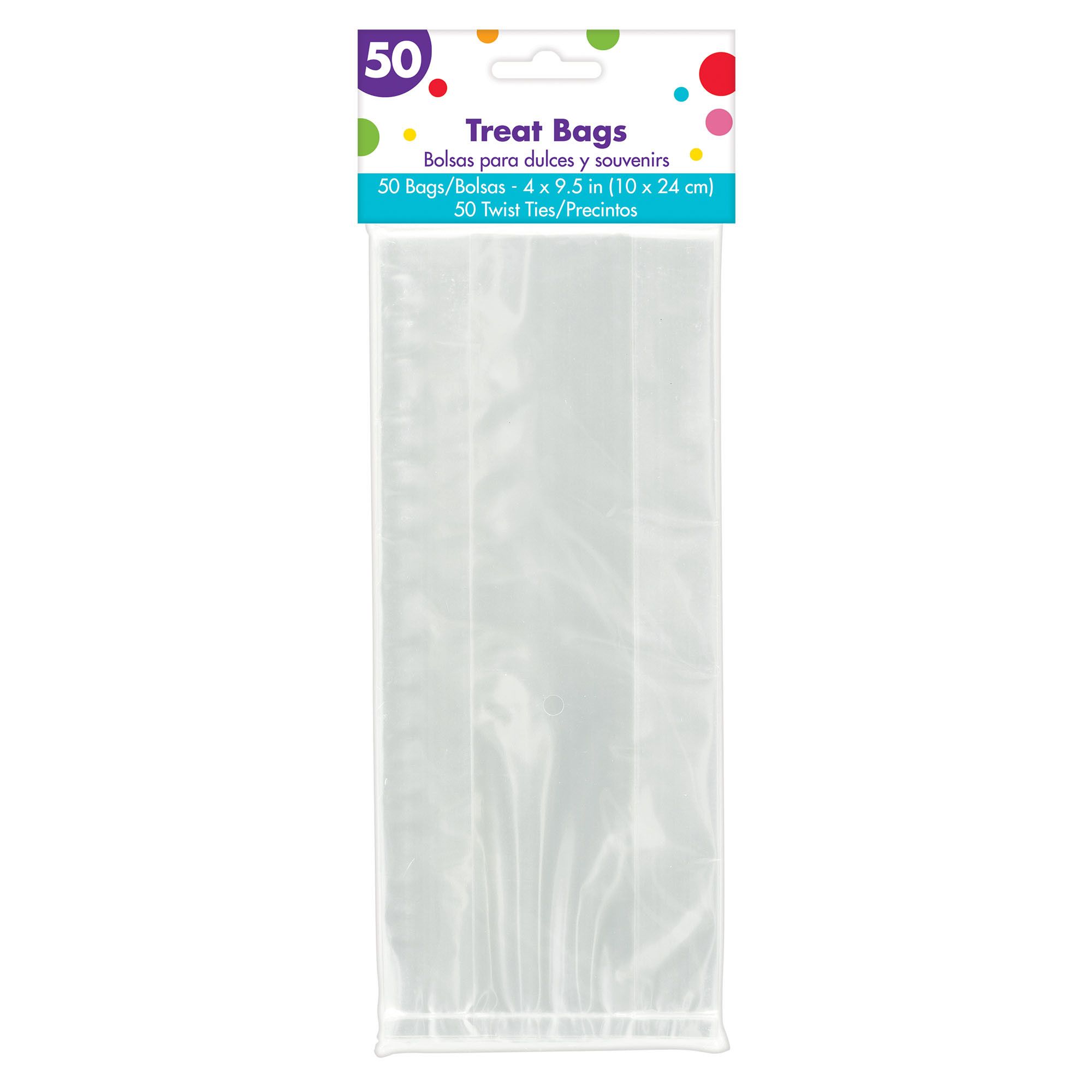 Clear Cellophane Bags 50ct