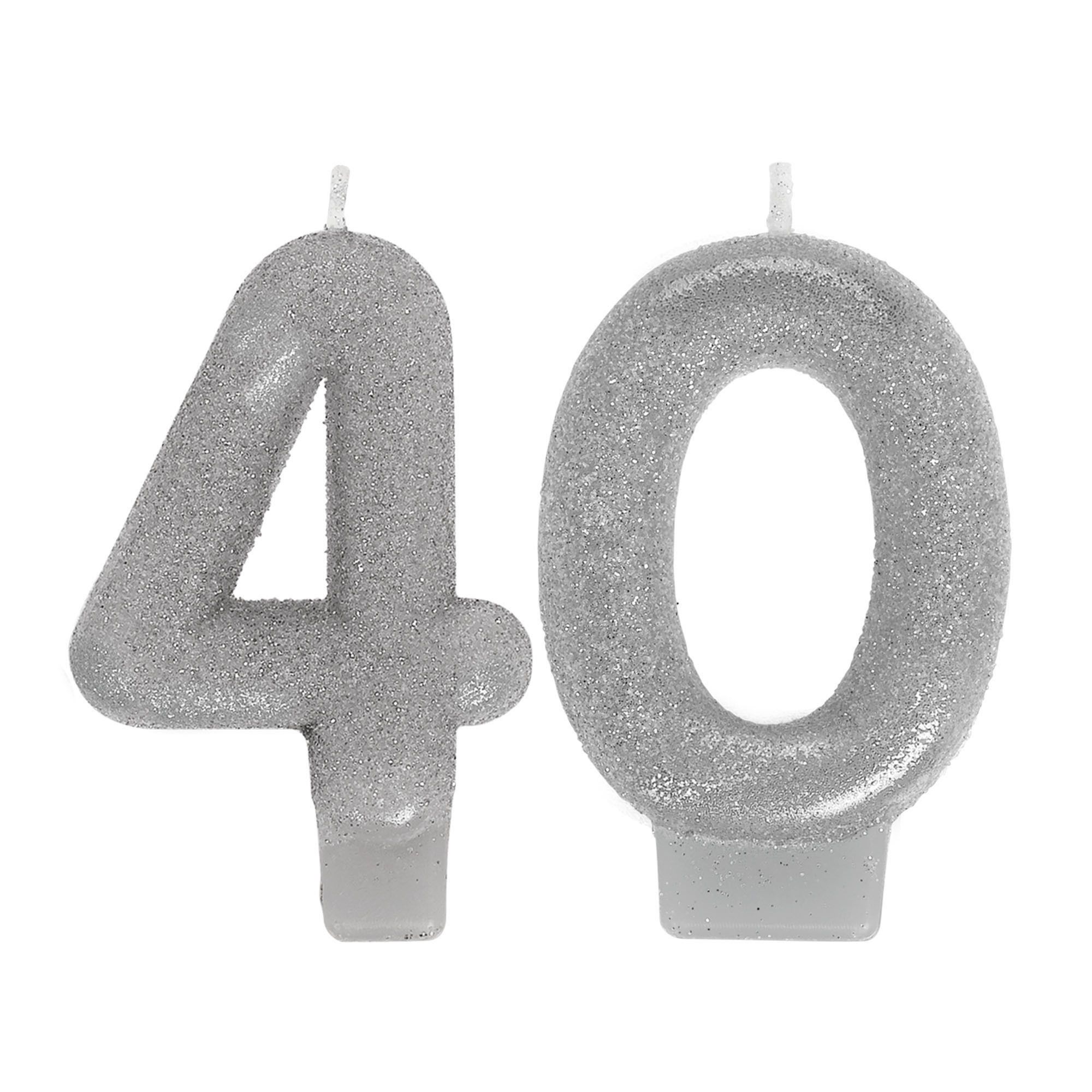 #40 Silver candle