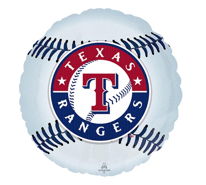 18″ MLB TEXAS RANGERS BASEBALL SHAPE