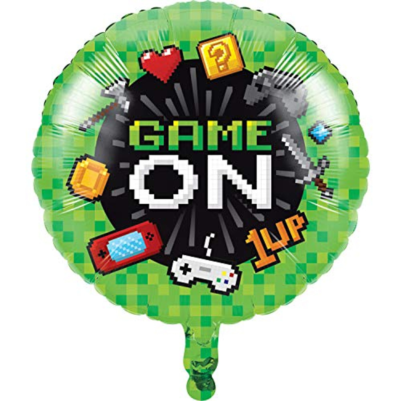18” Game On Mylar balloon