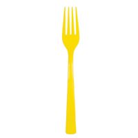 Yellow forks