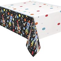 Outer space  Rectangular Plastic Table Cover 54″ x 84