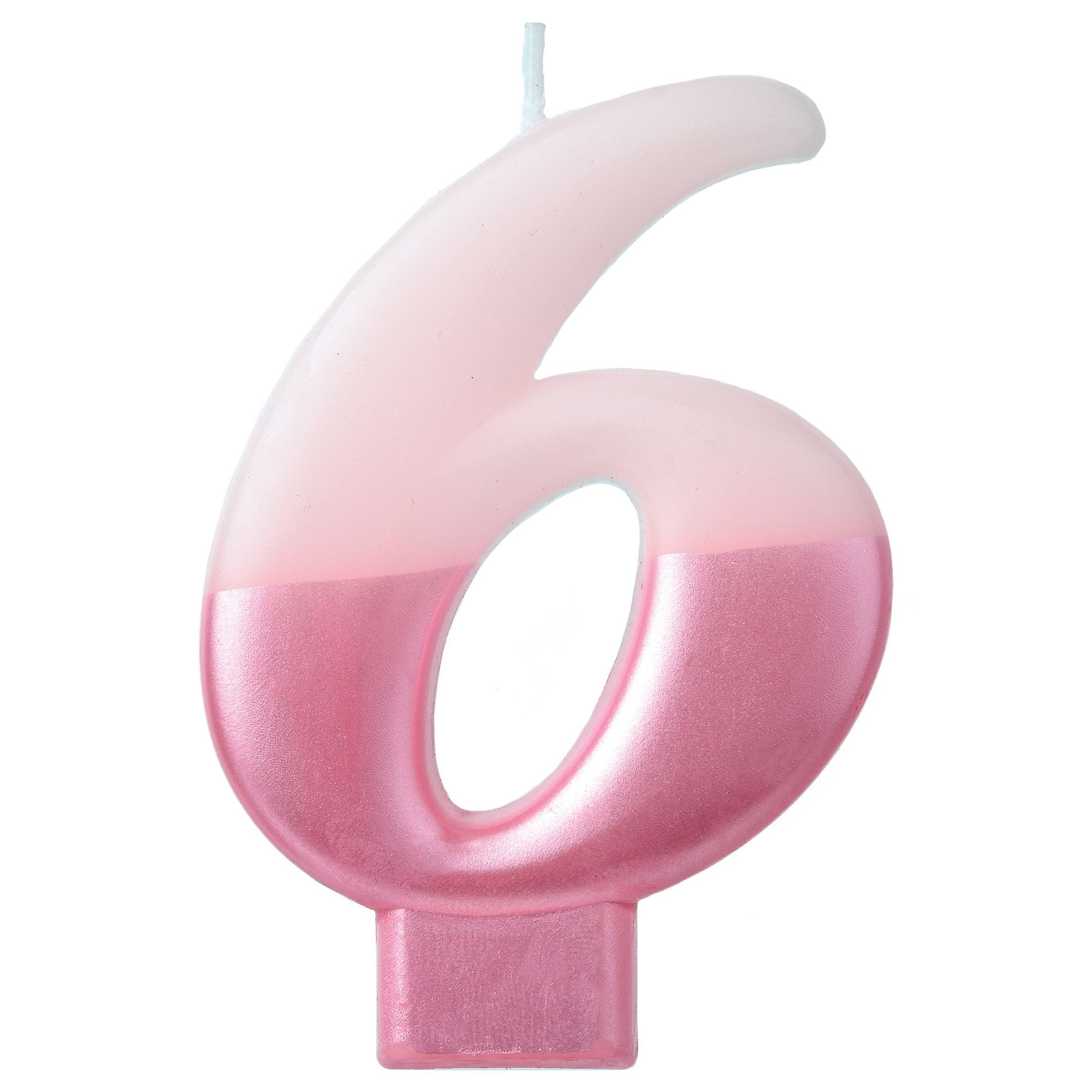 #6 Pink Ombre candle