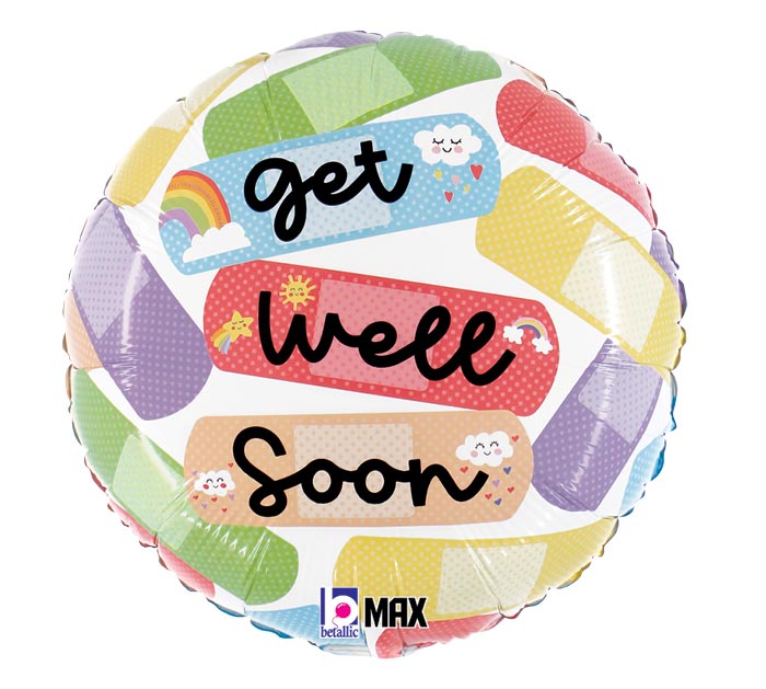 18″CHEERFUL GET WELL BANDAGES