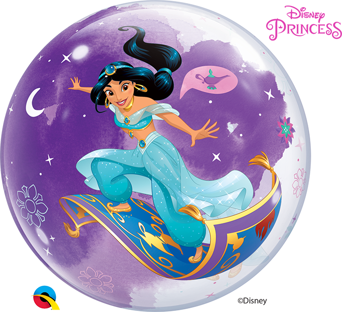 22″ Disney Princess Jasmine Bubble Balloon